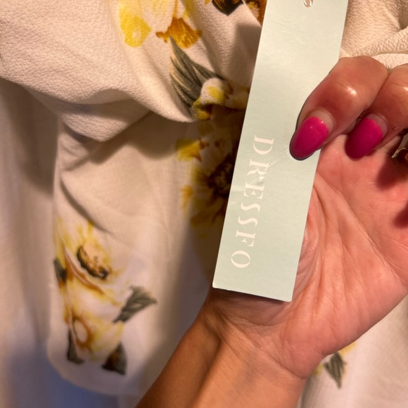 Dressfo summer floral  top - Picture 4 of 4